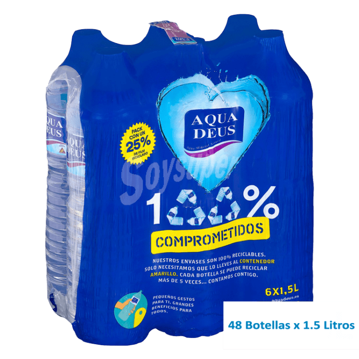 Pack 48 Botellas 1,5 Litros
